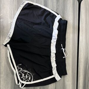 Athleta Black and White Athletic Shorts